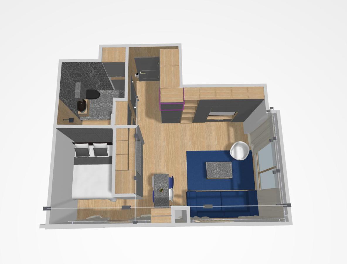 4Uapart-Apartment Suite Platan Tower Paradiso 斯维诺乌伊希切 外观 照片